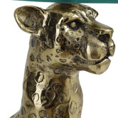 Anita Design Living Clayton Leopard Aluminium Side Table