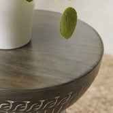 Anita Design Living Harvey Rubberwood Side Table