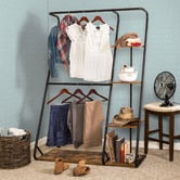 Olola Living Rustic Z-Frame Wardrobe