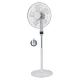 Grafton Home Goods White Pedestal Fan with Remote Control