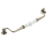 Castella Estate Zamak &amp; Porcelain Bail Handle