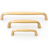 Castella Decade Plain Brass Pull Handle