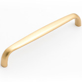 Castella Decade Plain Brass Pull Handle