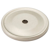 Castella Decade Brass Knob Backplate