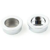 Castella Flush Zamak Round Pull Handle