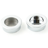 Castella Flush Zamak Round Pull Handle