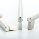 Castella Flute Stainless Steel Cabinet Handle