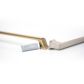 Castella Brushed Antique Brass Buckhurst Cabinet Handle