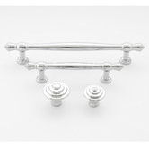 Castella Polished Chrome Bentleigh Cabinet Knob