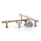 Castella Dull Brushed Nickel Bentleigh Cabinet Knob