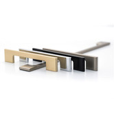 Castella Matte Black Clement Cabinet Handle