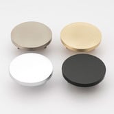 Castella Matte Black Gyre Cabinet Knob