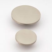 Castella Dull Brushed Nickel Gyre Cabinet Knob