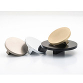 Castella Matte Black Gyre Cabinet Knob