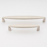 Castella Dull Brushed Nickel Corner Cabinet Handle