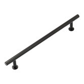 Castella Matte Black Stirling Brass Cabinet Handle