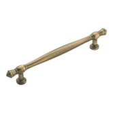 Castella Brushed Antique Brass Bentleigh Cabinet Handle