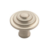 Castella Dull Brushed Nickel Bentleigh Cabinet Knob