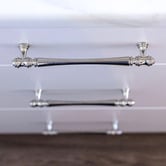 Castella Polished Nickel Windsor Cabinet Handle