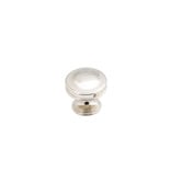Castella Decade Flat Brass Knob