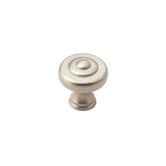 Castella Decade Embossed Brass Knob