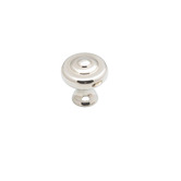 Castella Decade Embossed Brass Knob