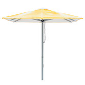 Skyward Outdoor Living 2m Yellow &amp; White Striped Capri Market Umbrella