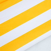 Skyward Outdoor Living 2m Yellow &amp; White Striped Capri Market Umbrella