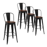 Skyward Outdoor Living 4 Seater Export Outdoor Bar Table &amp; Chair Set