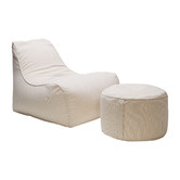 Skyward Outdoor Living 2 Piece Sancho Outdoor Bean Bag Lounge Cover Set