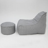 Skyward Outdoor Living 2 Piece Sancho Outdoor Bean Bag Lounge Cover Set