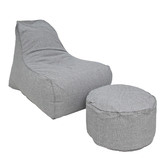 Skyward Outdoor Living 2 Piece Sancho Outdoor Bean Bag Lounge Cover Set