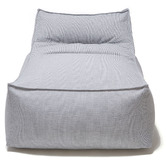 Skyward Outdoor Living 2 Piece Grey Panza Outdoor Bean Bag Lounge Cover Set
