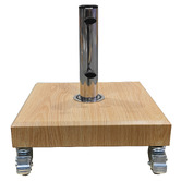Skyward Outdoor Living Timber-Look Aluminium Umbrella Base