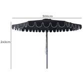 Skyward Outdoor Living 3m Valencia Market Umbrella