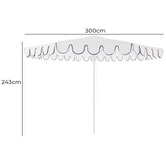 Skyward Outdoor Living 3m Valencia Market Umbrella