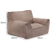 Skyward Outdoor Living Kids' Declan Corduroy Bean Bag Cover