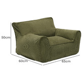 Skyward Outdoor Living Kids' Declan Corduroy Bean Bag Cover