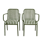 Skyward Outdoor Living 2 Seater Clifford Square Outdoor Bistro Set