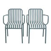 Skyward Outdoor Living 2 Seater Clifford Square Outdoor Bistro Set