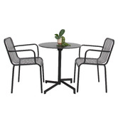 Skyward Outdoor Living 2 Seater Clifford Round Outdoor Bistro Set