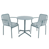 Skyward Outdoor Living 2 Seater Clifford Round Outdoor Bistro Set