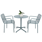 Skyward Outdoor Living 2 Seater Clifford Round Outdoor Bistro Set