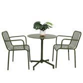 Skyward Outdoor Living 2 Seater Clifford Round Outdoor Bistro Set