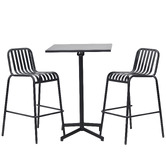 Skyward Outdoor Living 2 Seater Clifford Square Outdoor Bar Set