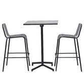 Skyward Outdoor Living 2 Seater Clifford Square Outdoor Bar Set