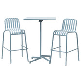 Skyward Outdoor Living 2 Seater Clifford Square Outdoor Bar Set