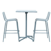 Skyward Outdoor Living 2 Seater Clifford Square Outdoor Bar Set
