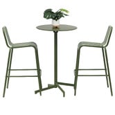 Skyward Outdoor Living 2 Seater Clifford Round Outdoor Bar Set