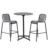 Skyward Outdoor Living 2 Seater Clifford Round Outdoor Bar Set